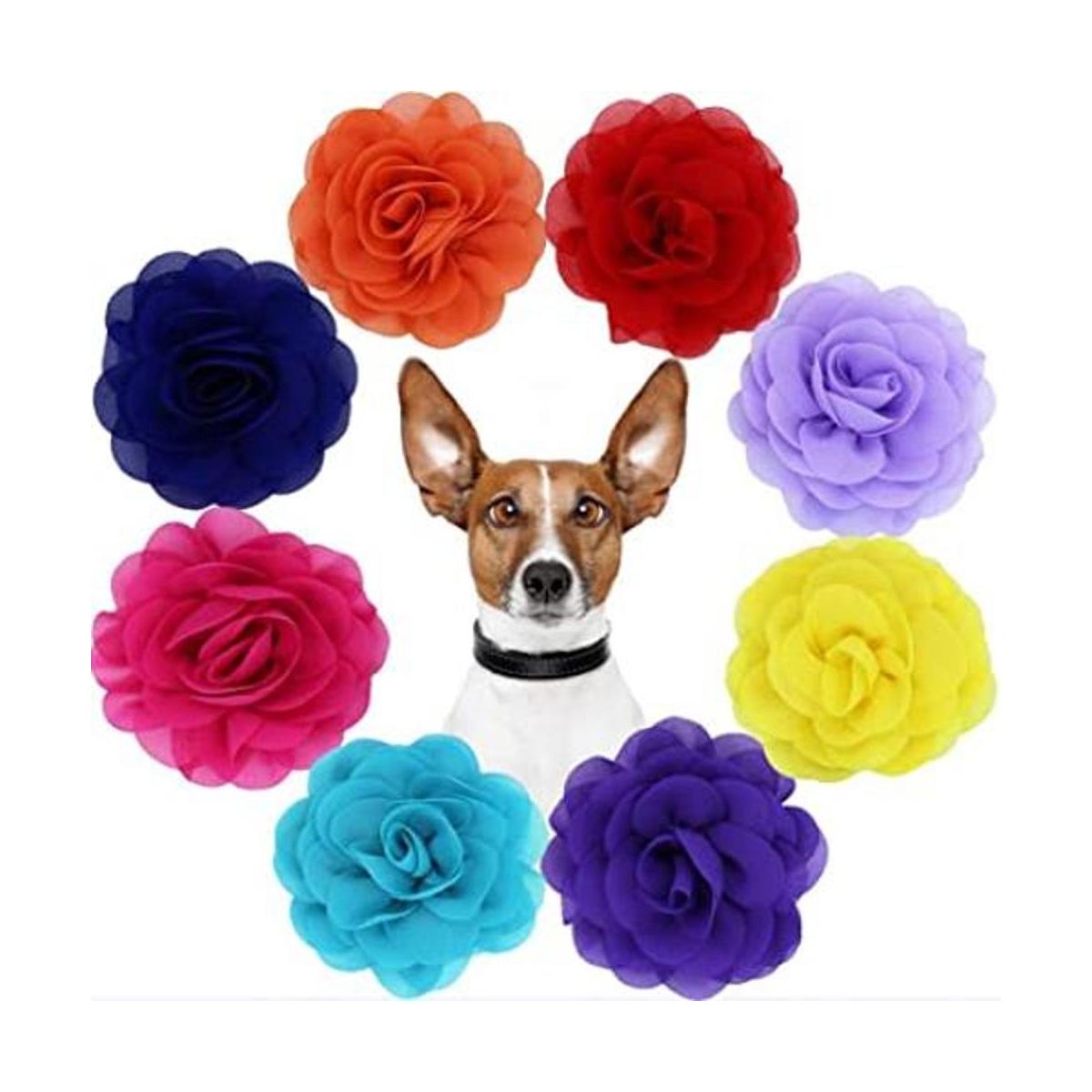 LONEA Collar de flores de perro para mascotas collar de