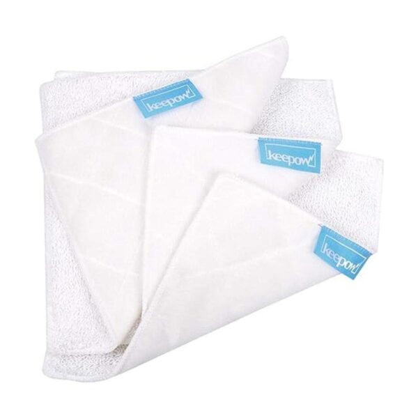 KEEPOW Juego de 5 almohadillas para fregona de vapor