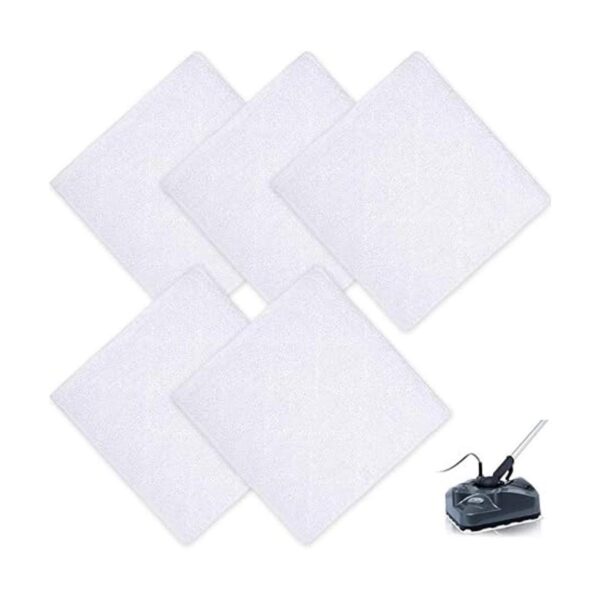 KEEPOW Juego de 5 almohadillas para fregona de vapor