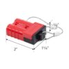 HYCLAT Red 50A 610 Cable de batería de calibre de conexión_2