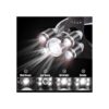 Linterna frontal LED recargable por USB 9000 lúmenes