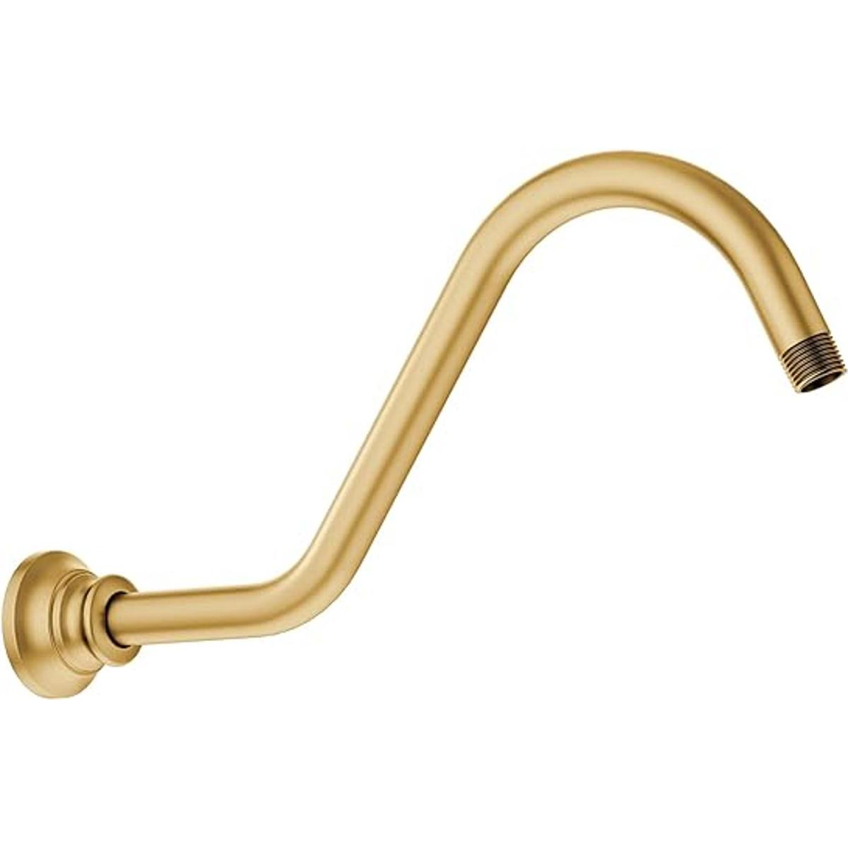 Moen Waterhill Bushed Gold Extensión de repuesto curvada
