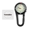 Hemobllo Reloj de cuarzo con clip de aleación de luz_6