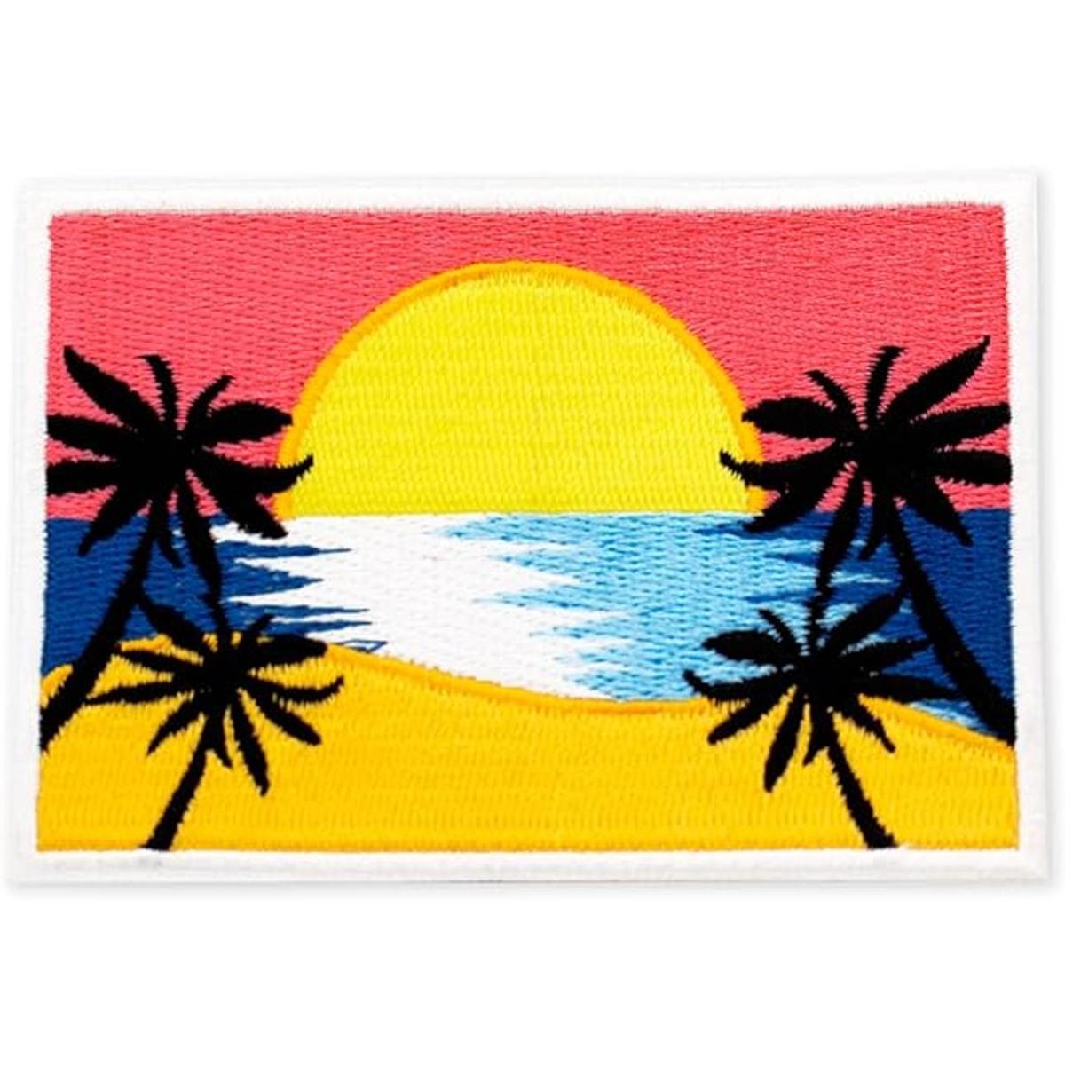 Parche de playa de sol Vacay para planchar y coser en
