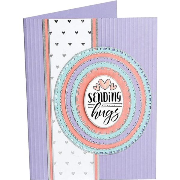 Sizzix Framelits Troqueles con sellos ovalados 6_3