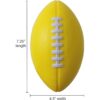 LMC Products Paquete de 4 pelotas de fútbol de espuma de_2