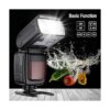 Powerextra Pantalla LCD Flash Speedlite 2.4G Kit de_3