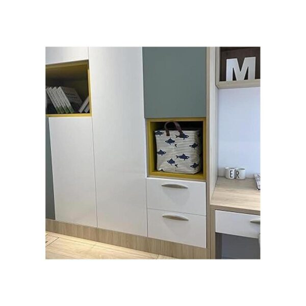 CLOCOR Cesta de almacenamiento rectangular bonito