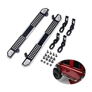 RCLions 1 par de pedales de metal para 110 RC Crawler