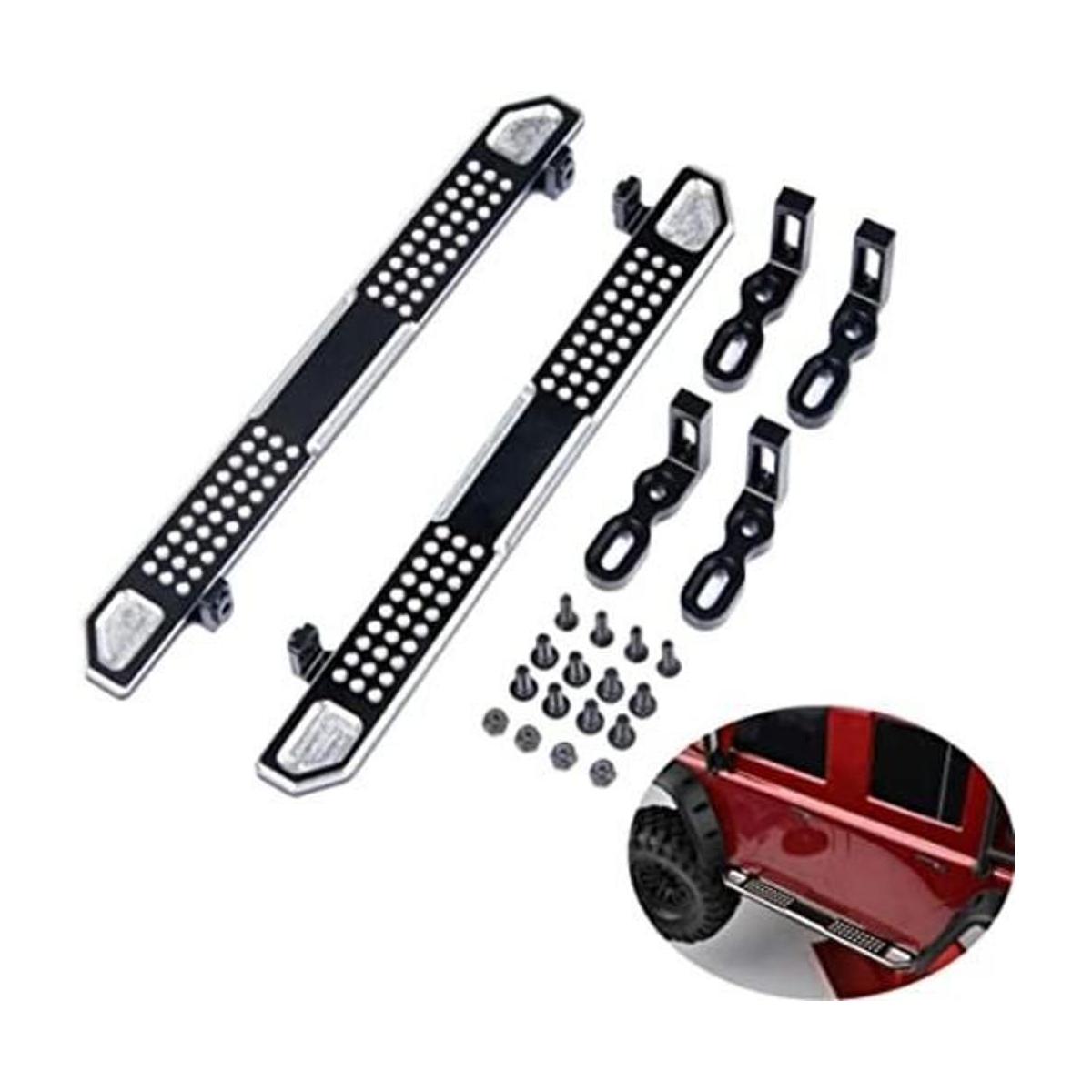 RCLions 1 par de pedales de metal para 110 RC Crawler