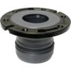 FlexOn Brida de inodoro para tubos de PVC de 4 pulgadas