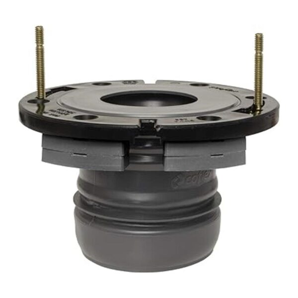FlexOn Brida de inodoro para tubos de PVC de 4 pulgadas