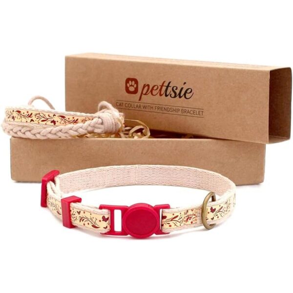 Pettsie Pulsera de seguridad y amistad con collar de_1