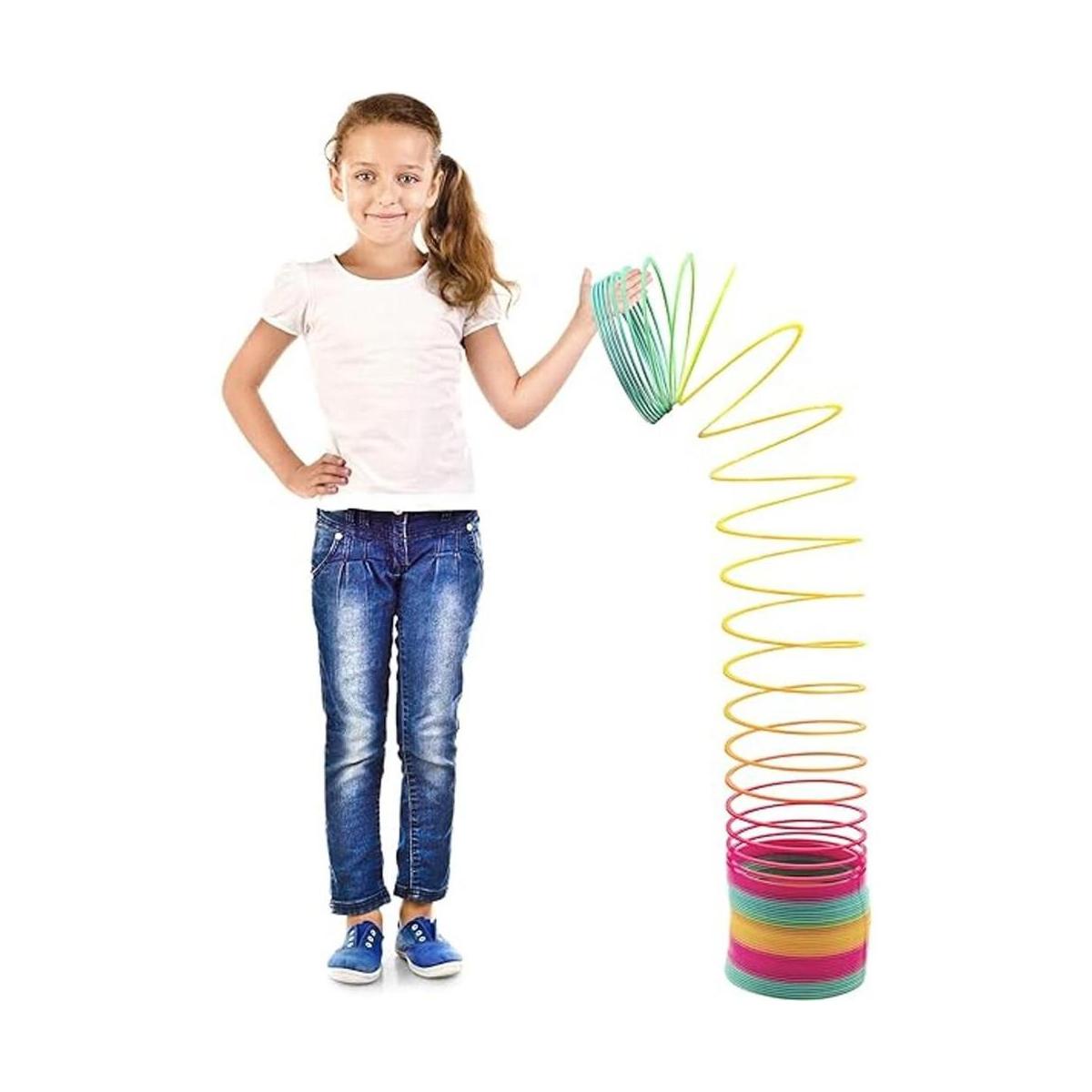 Srenta Slinkies gigantes gigante resorte espiral de