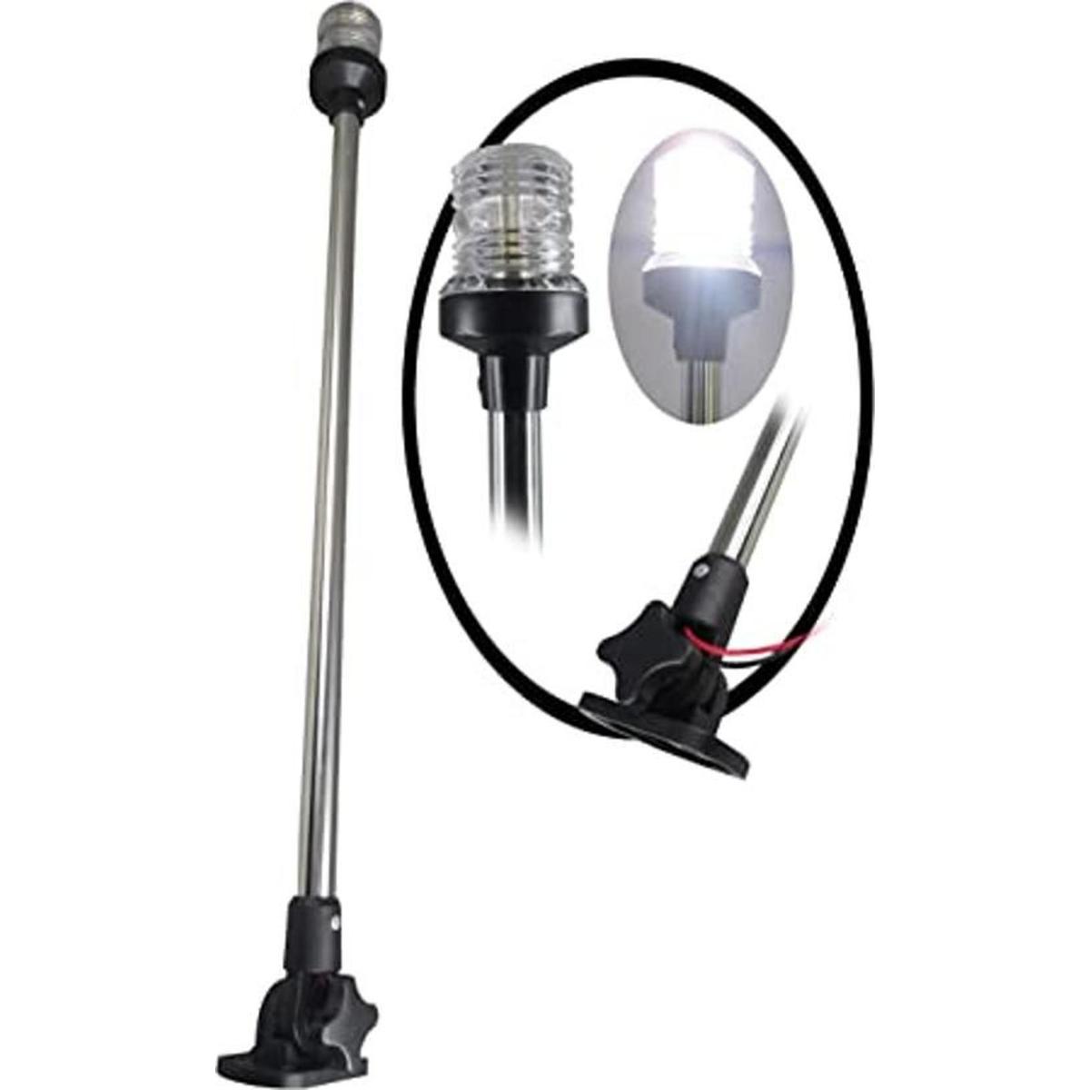 Pactrade Marine Luz de navegación plegable para barco LED