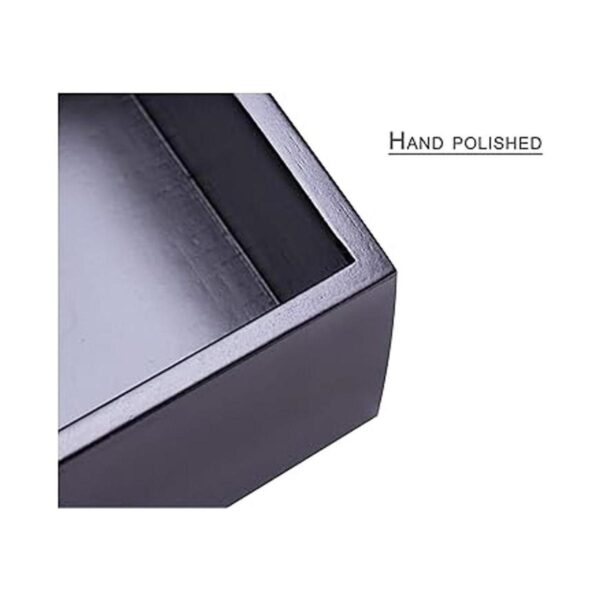 Sansnow Caja organizadora de bambú para cajón de cocina