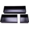Sansnow Caja organizadora de bambú para accesorios color