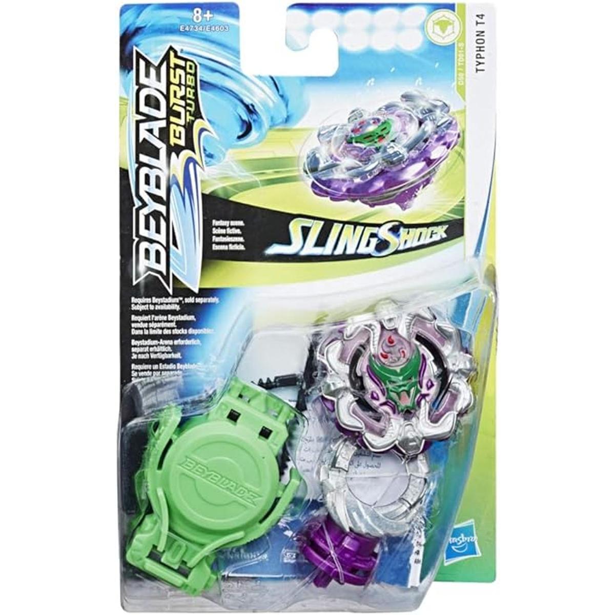 BEYBLADE Burst Turbo Slingshock Typhon T4 Starter Pack