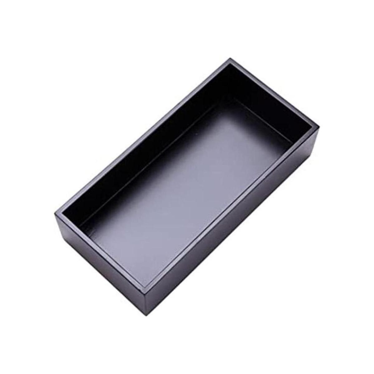 Sansnow Caja organizadora de bambú para cajón de cocina