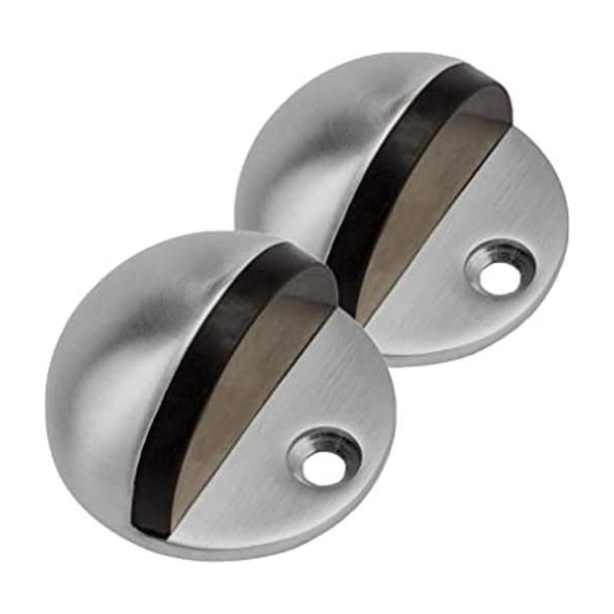 Gizhome Tope de puerta redondo de 2 piezas resistente y