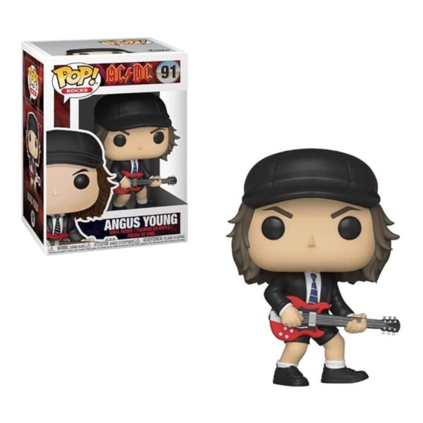 Funko Pop Rocks ACDC Agnus Young los estilos pueden
