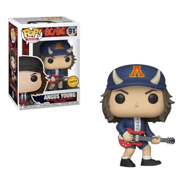 Funko Pop Rocks ACDC Agnus Young los estilos pueden