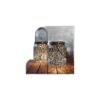 Solar Mercury Glass Jar Paquete de 2 lámparas de mesa para_1