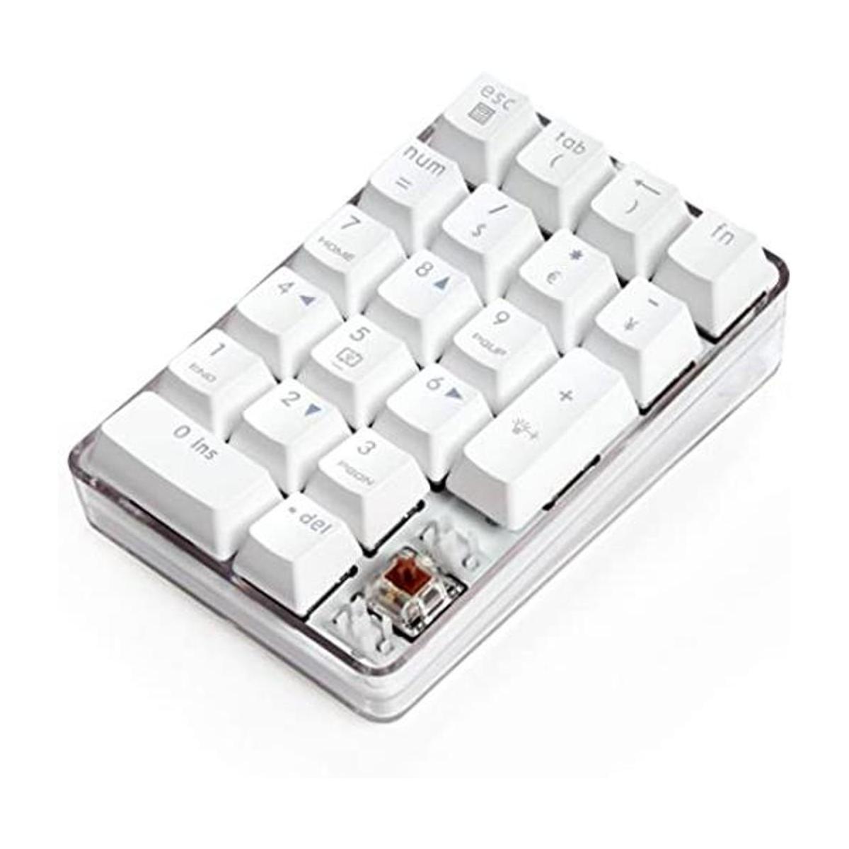 Teclado numérico mecánico con interruptor marrón teclado