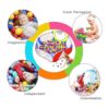 Eocolz Tienda de campaña grande para niños pequeños con_3