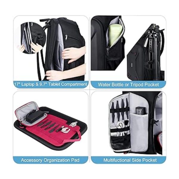 Endurax Mochila de dron para cámara DSLR y DJI Phantom_5