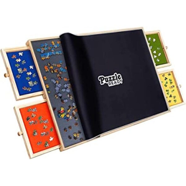 Puzzle Ready Tabla de rompecabezas con cajones y_1