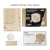 ROKR Juego de rompecabezas de madera 3D kit de_6