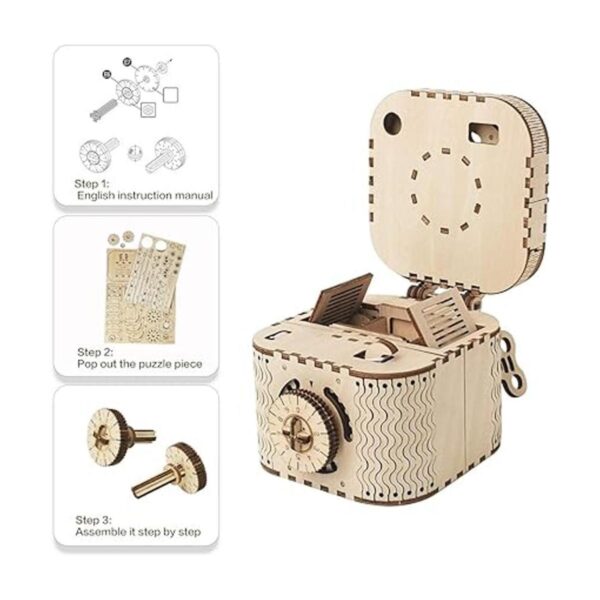 ROKR Juego de rompecabezas de madera 3D kit de_3