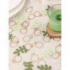 Fonder Mols Confeti de mesa de boda verde confeti bohemio