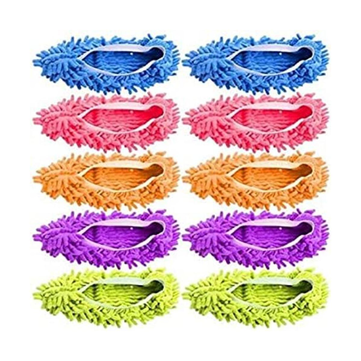 Tamicy Pantuflas para trapeador de 5 pares 10 piezas