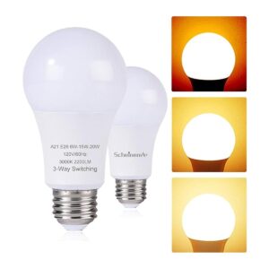 Scheinenda Bombillas LED de 3 vías equivalentes a