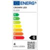 CROWN LED 3X Edison Light Bulb E26 Base Dimmable
