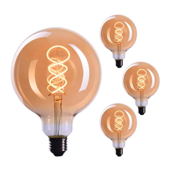 CROWN LED 3X Edison Light Bulb E26 Base Dimmable