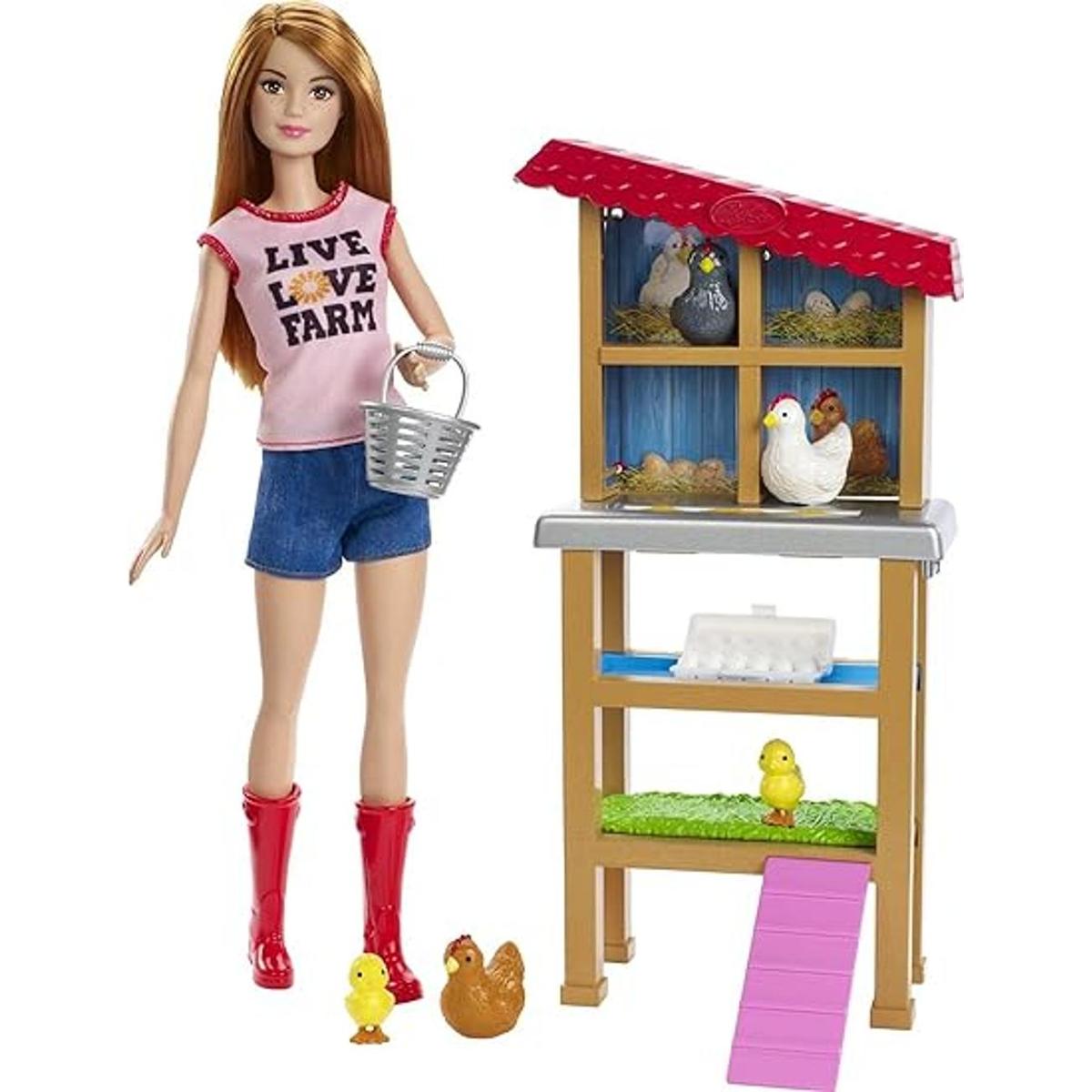 Barbie Muñeca y juego para campesino