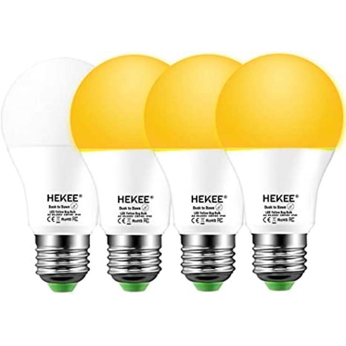 Bombillas A19 de 8 W 720 lúmenes bombilla LED ámbar