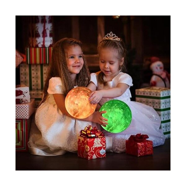 HYODREAM 3D lámpara de luna para niños lámpara Galaxy de_6