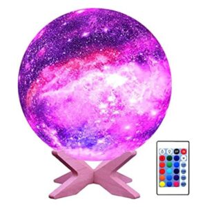 HYODREAM 3D lámpara de luna para niños lámpara Galaxy de_1