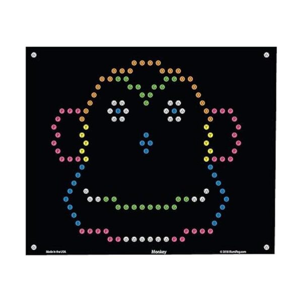 IllumiPeg Zoo Plantillas de recarga para Basic Fun Lite