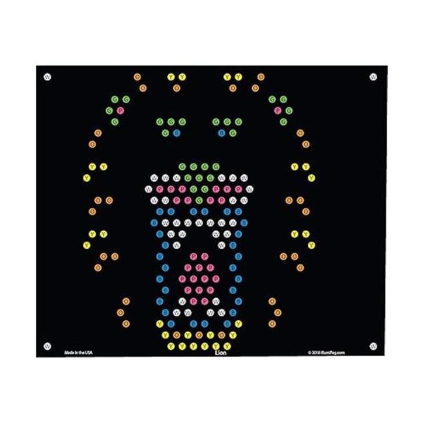 IllumiPeg Zoo Plantillas de recarga para Basic Fun Lite