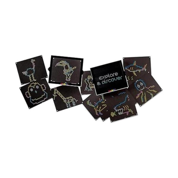 IllumiPeg Zoo Plantillas de recarga para Basic Fun Lite