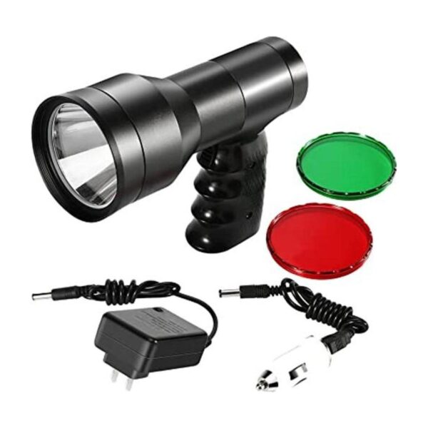 GearOZ Linterna de caza recargable de mano luz de escaneo_1