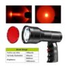 GearOZ Linterna de caza recargable de mano luz de escaneo_5