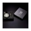 Morfong Reloj de bolsillo Vintage Gear Hollow Quartz Fob_4