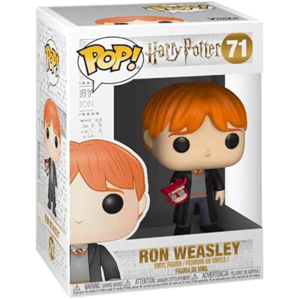 Funko 35517 Pop Harry PotterRon con aullador estándar_2