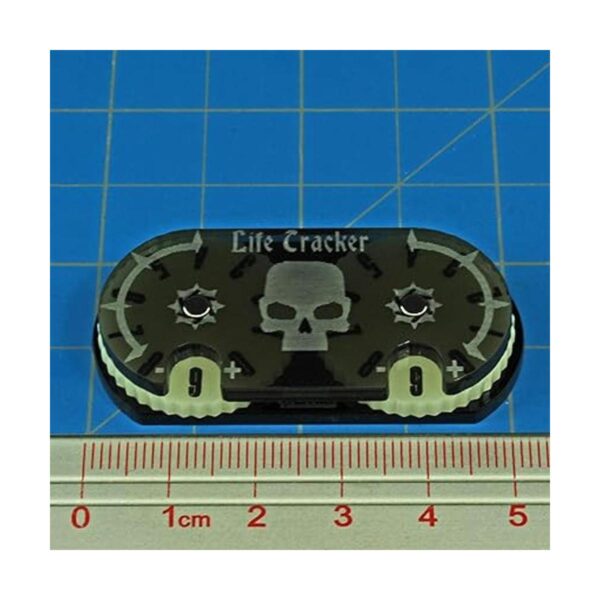 LITKO Life Tracker Dial Compatible con MTG gris translúcido_2